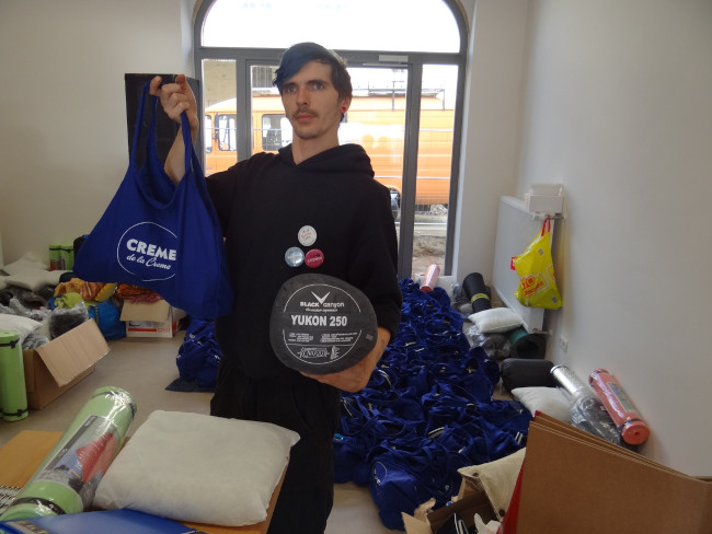 Bundeskongress für Straßenkinder: Innatura liefert Schlafsäcke. Foto: Privat