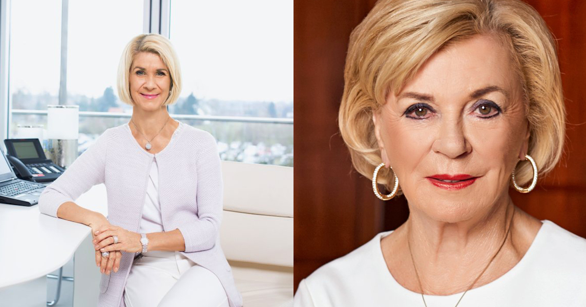 Hatten den Bundesgerichtshof auf ihrer Seite: Brigitte und Liz Mohn, hier bei einer Pressekonferenz der Bertelsmann-Stiftung.