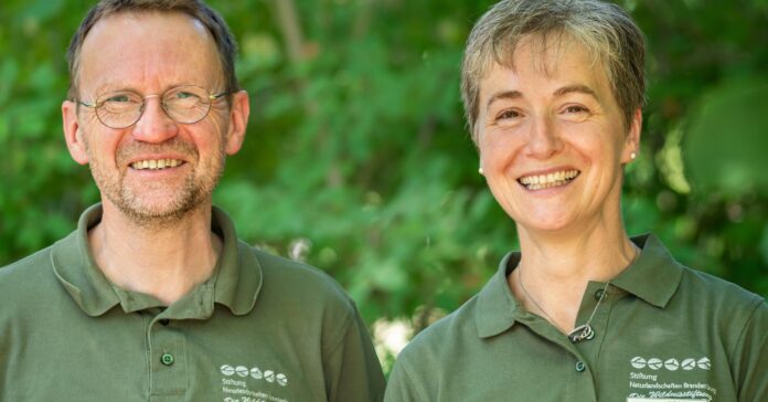 Andreas Meißner und Antje Wurz bilden die Doppelspitze für die Stiftung Naturlandschaften Brandenburg.
