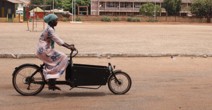 Ein Lastenfahrrad mit Elektroantrieb gehört zu den Ergebnissen des Projekts „Made in Ghana“ von Siemens-Stiftung und Impact Hub Accra