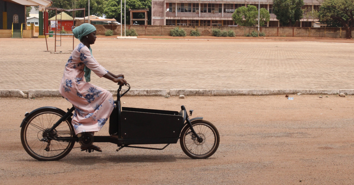 Ein Lastenfahrrad mit Elektroantrieb gehört zu den Ergebnissen des Projekts „Made in Ghana“ von Siemens-Stiftung und Impact Hub Accra
