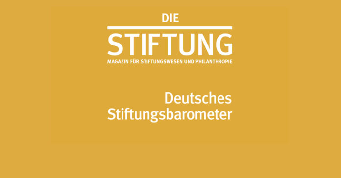 Das Deutsche Stiftungsbarometer von Die STIFTUNG erhebt Zahlen, Daten und Fakten zum Dritten Sektor in Deutschland.