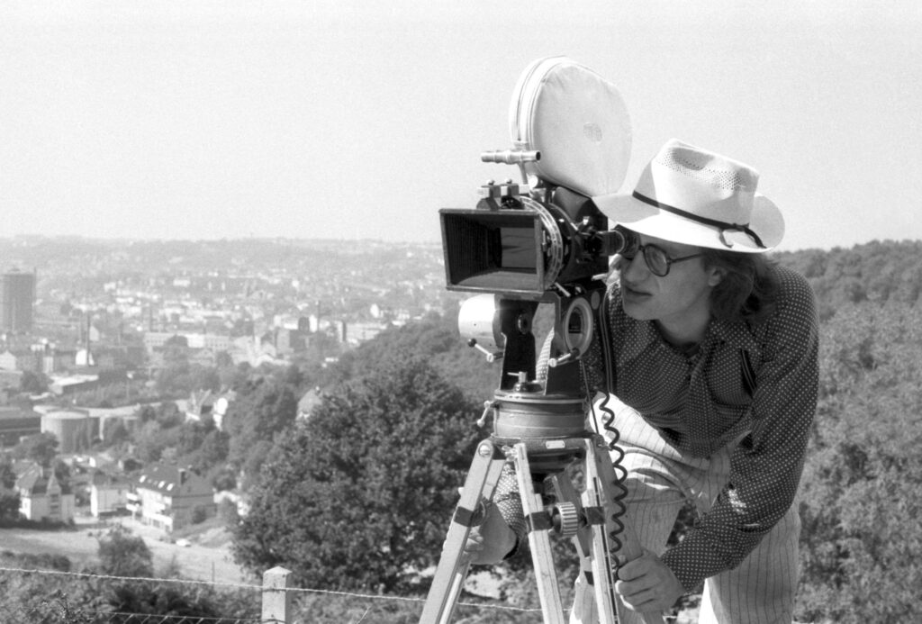 Wim Wenders bei Dreharbeiten zu Alice in den Städten (c)Wim-Wenders-Stiftung