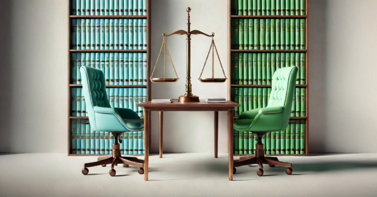 Eine Rechtsfrage, zwei unterschiedliche Blickwinkel: Gemeinnützigkeits- und Stiftungsrecht passen nicht immer zusammen. Foto: DIE STIFTUNG (KI-generiert)