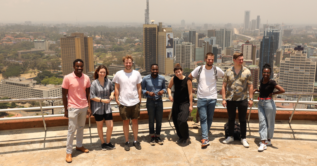 Kick-Off-Treffen der Pilotgruppe des Design Networking Hub in Nairobi, Kenia